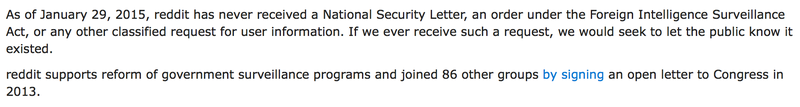 Reddit Has Subtly Said That the Government Secretly Requested User Data Last Year