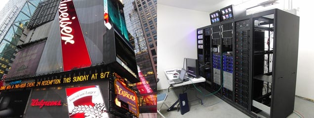 The Insane Hardware Driving the World's Biggest LED Billboard