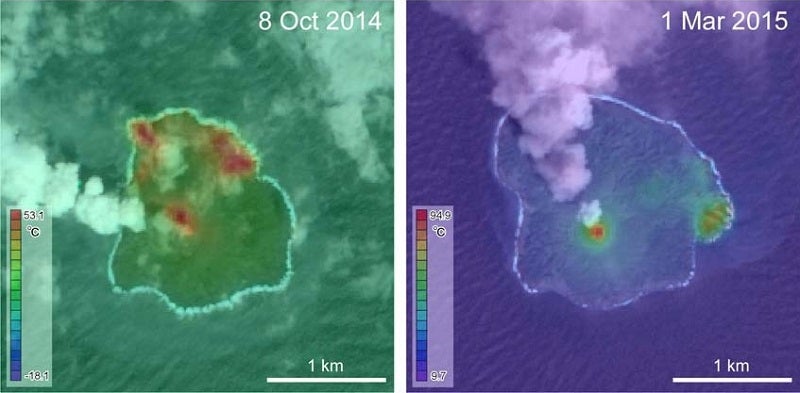 Check Out This Tiny New Island Born of a Volcano