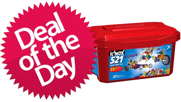 This K'nex Value Tub Is Your Creative-Childhood-Memory Deal of the Day
