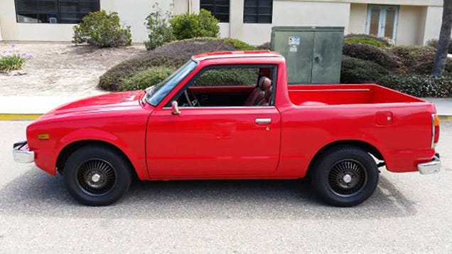 This 1977 Honda Civic Actually Makes A Perfect Pickup Truck