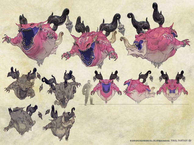At Least Final Fantasy XIV's Art Isn't Drowning in Buttons