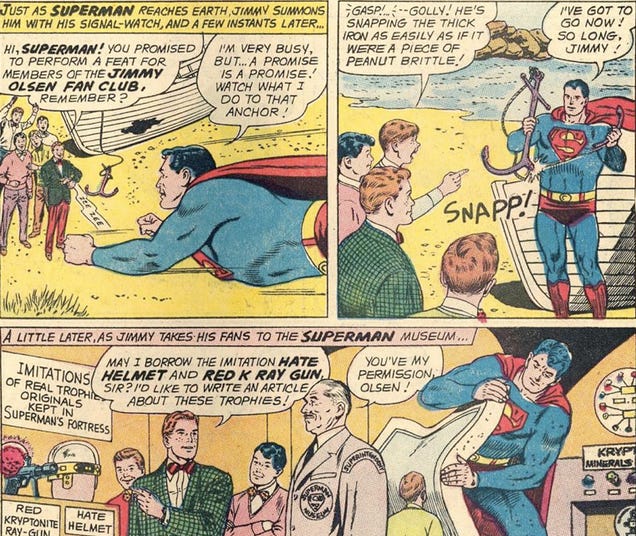Remember when Superman turned into Satan?