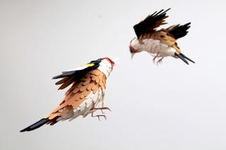 These lovely paper birds will make you feel at peace with the world
