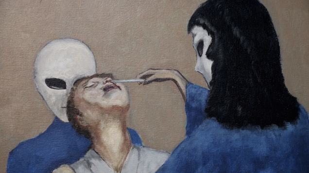 The Erotic Art of a Painter Who Claims an Alien Took His Virginity