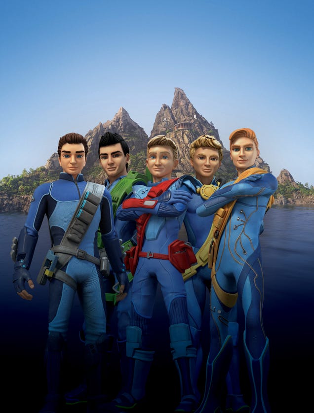 THUNDERBIRDS ARE GO character designs