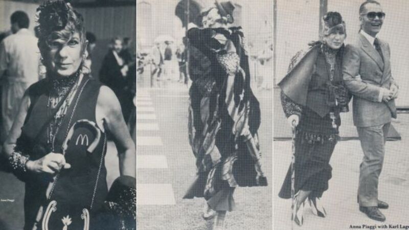 A Look Back at Some of Anna Piaggi's Most Extravagant Outfits