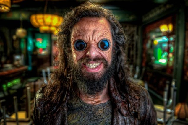 Every one of Rick Baker's aliens from Men In Black III is a work of art