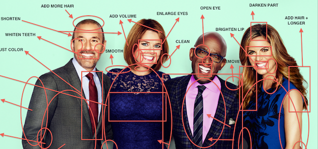 Here are the flaws photographers see when they take a picture of you
