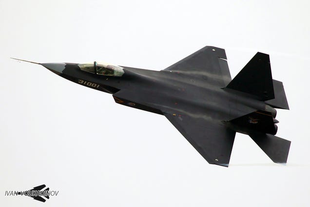Amazing Photos Of China's Newest Stealth Jet Show Growing Air Might