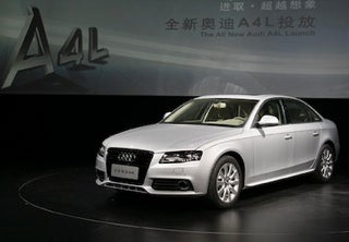 Extra-Long Wheelbase Audi A4L Revealed In China
