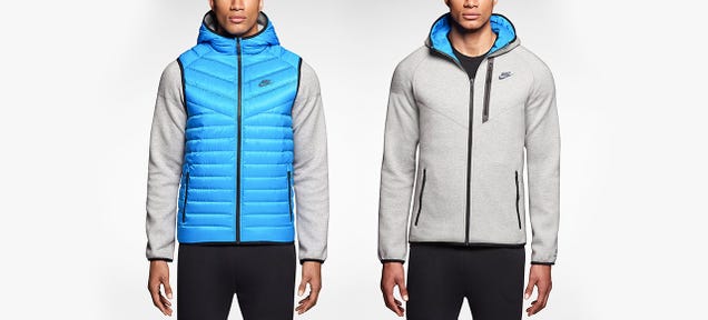 A Reversible Hoodie Hides a Warm Puffy Vest On the Inside