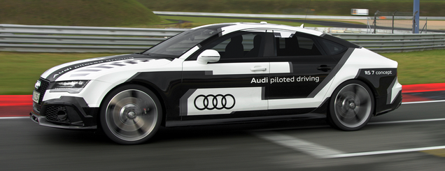 This Audi RS7 Just Drove Itself Around A Track At 150MPH