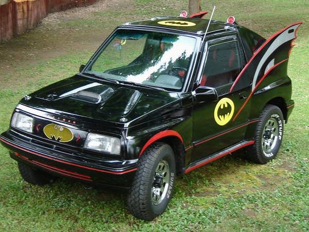 For $5,850, This 1991 Geo Tracker Is Your Caped Crusader