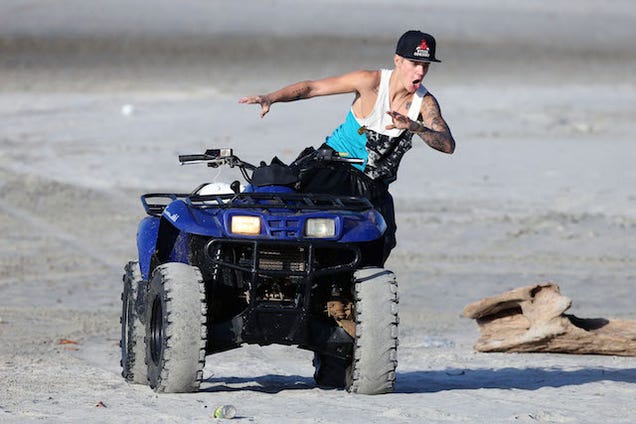 Justin Bieber Slapped With Assault Charge for Canada ATV Crash