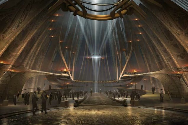 John Carter concept art transports you to the magnificent Barsoom