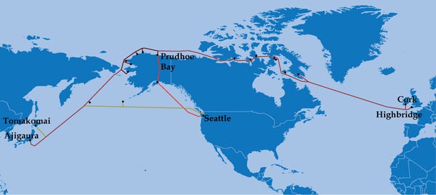 The Long, Arduous Plan to Lay a Trans-Arctic Internet Cable 