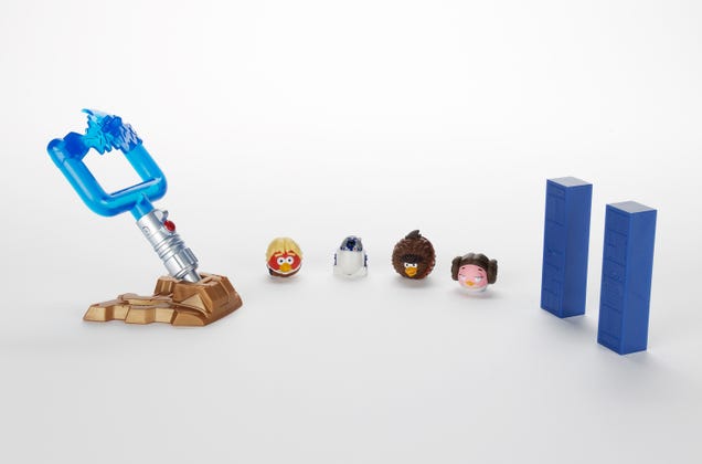First look at the Angry Birds Star Wars crossover, behold the Pig Star!