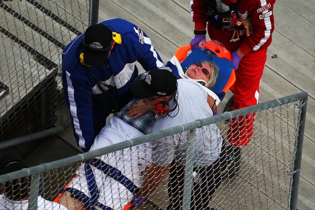 A Collection Of Photos From NASCAR's Wild Day At Daytona