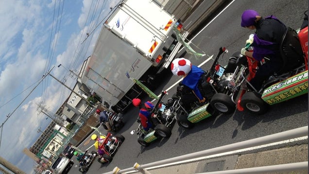 Even Mario Gets Stuck in Traffic
