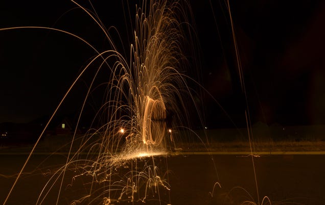 Shooting Challenge Steel Wool
