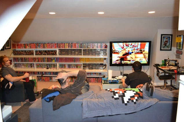 A Gaming Room For Which The Word "Room" Doesn't Really Do It Justice