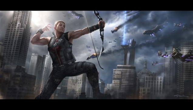 Insane collection of Avengers concept art shows Thanos in action