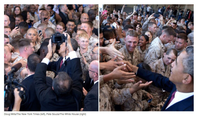 Exposed: Obama Image Machine Won't Let Press Take Flattering Photos