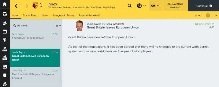 Brexit Is Going To Make A Sports Game Awesome