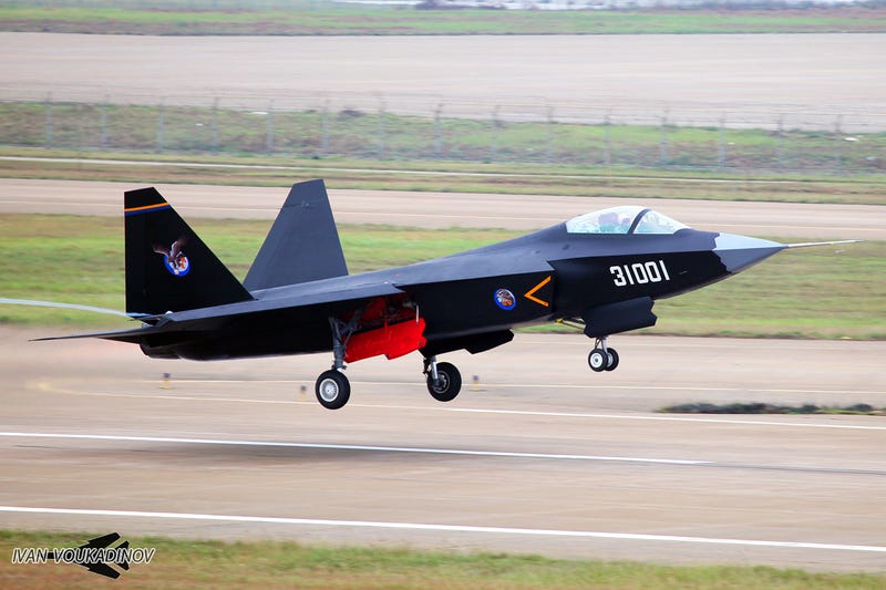 Amazing Photos Of China's Newest Stealth Jet Show Growing Air Might
