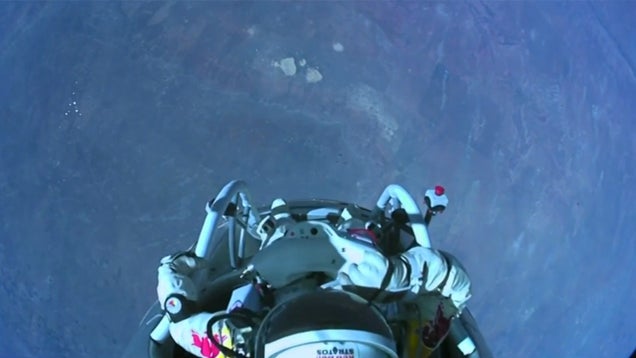 Red Bull's Insane 24 Mile Supersonic Stratos Space Jump Has Been A Success