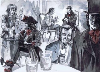 Concept art from the Sandman movie that never was
