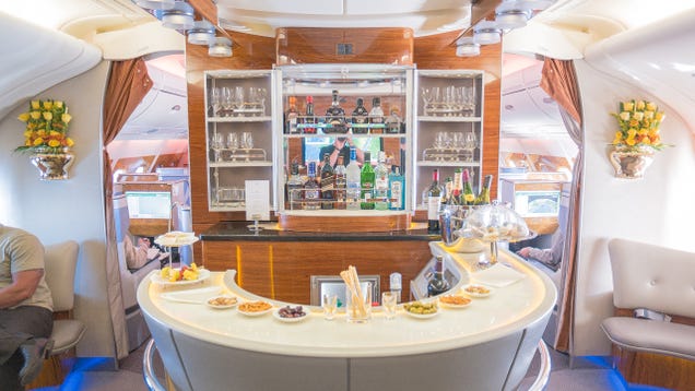 A Bar On Board A Plane? Now You're Talking