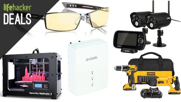 Deals: Makerbot Replicator, Gunnars, Amplified Antenna, DEWALT Tools