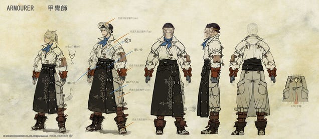 At Least Final Fantasy XIV's Art Isn't Drowning in Buttons