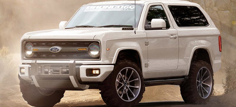 Even More Pics Of What The New Ford Bronco Could Maybe Hopefully Look Like