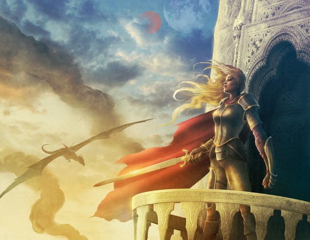 Her sword was deadlier than her dragon