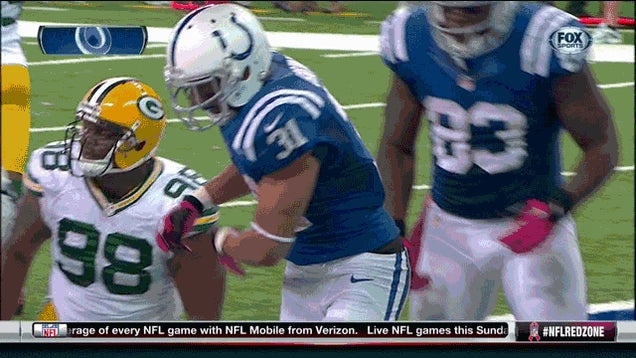 The Colts Discount Double Checked And B.J. Raji-Shuffled All Over The Packers: Your Sunday NFL GIF Roundup