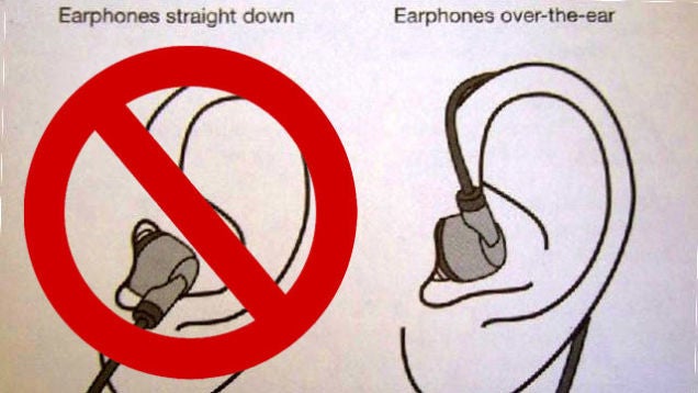 Cut Down on Cable Noise by Wrapping Your Earbuds Behind Your Ear