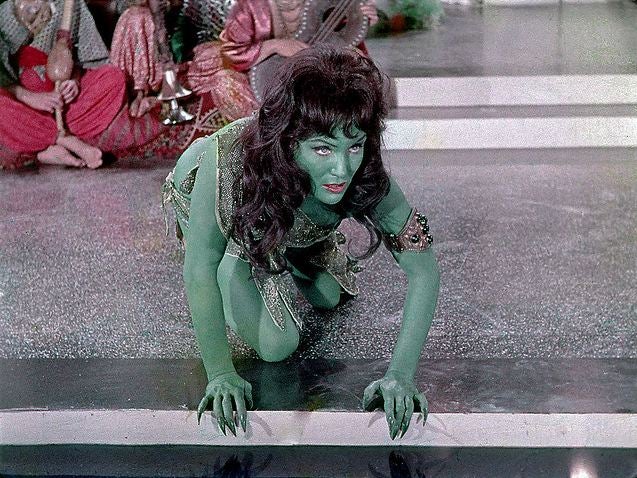Rare Star Trek Photos Show Green Orion Slavegirls Like You Ve Never