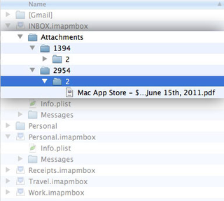 how to archive mac mail with attachments