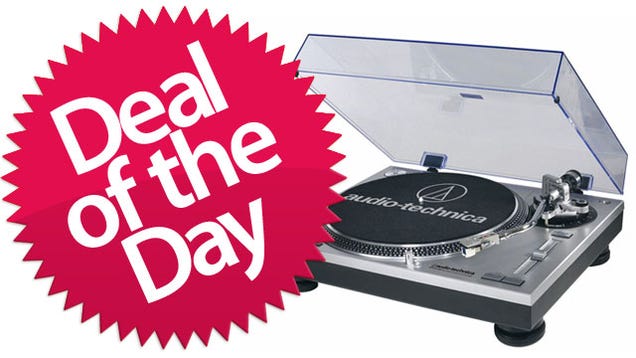 Audio-Technica AT-LP24 Direct Drive USB Turntable Is Your Wicky Wicky Wicky Deal of the Day