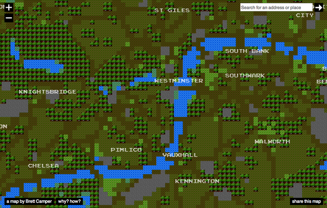 Travel The World With These Interactive 8 Bit City Maps 8256