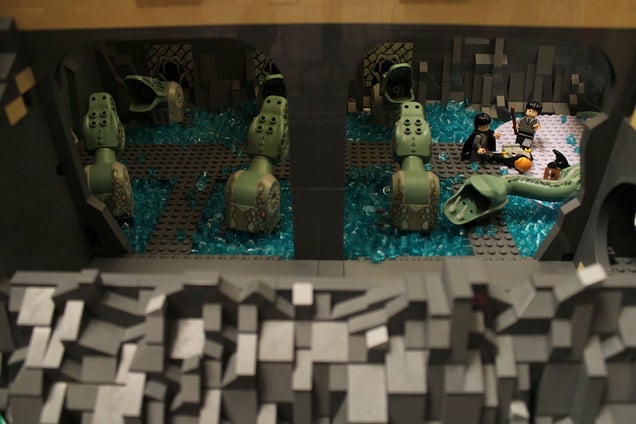 This LEGO Hogwarts includes everything from Snape's classroom to the Chamber of Secrets