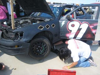 Advances In LeMons Penalty Cruelty: The Lexus LS400 Starter Removal Challenge!