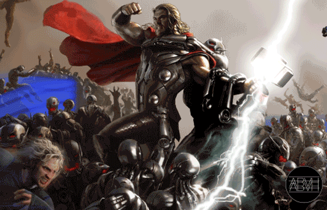 of  the  avengers: age of ultron into an amazing animated 
