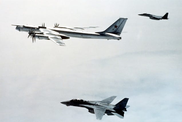 27 high tension photos of NATO jets intercepting Russian warplanes