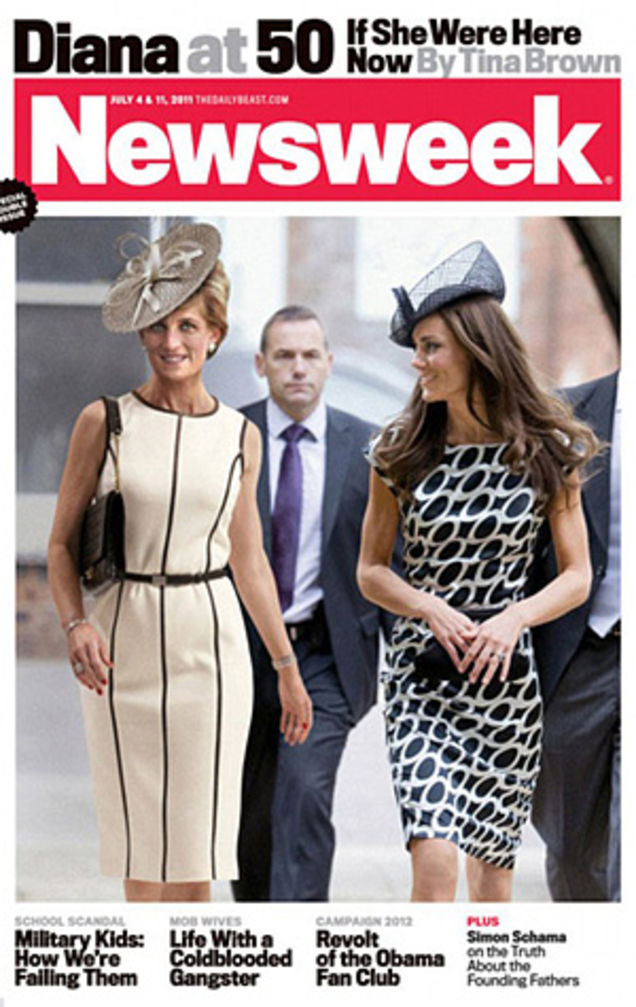 Tina Brown Sees Nothing Wrong with Freakish Zombie Diana