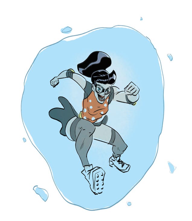 Pixar animator tries to create 365 superhero designs