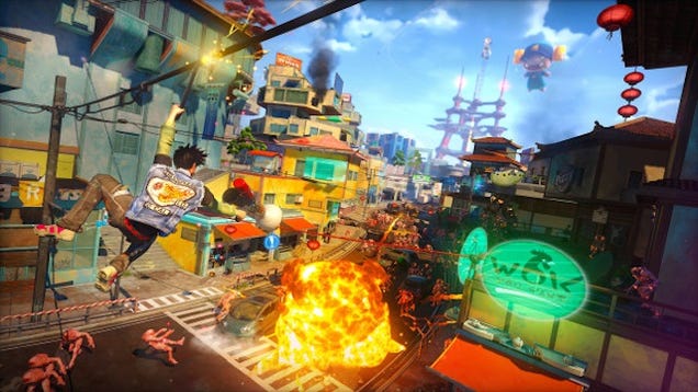 I'm Pretty Sure Sunset Overdrive is Ratchet & Clank Reskinned